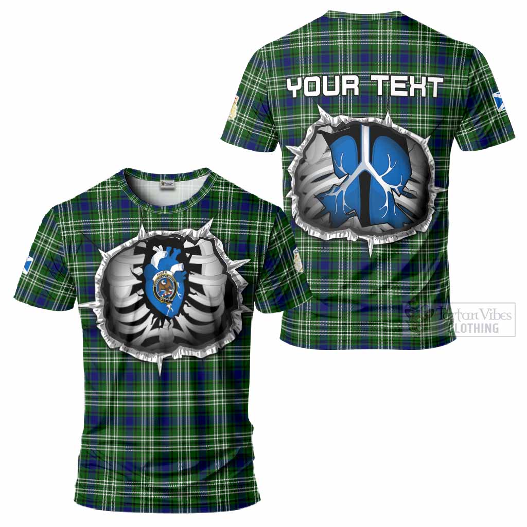 Blackadder Tartan Crest T-Shirt Scotland In My Veins