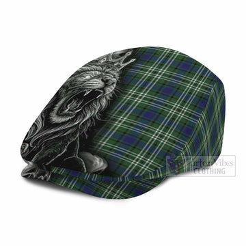 Blackadder Tartan Flat Cap, Jeff Cap Roaring Lion Heritage