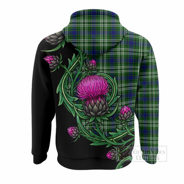 Blackadder Tartan Hoodie Resilient Scottish Thistle