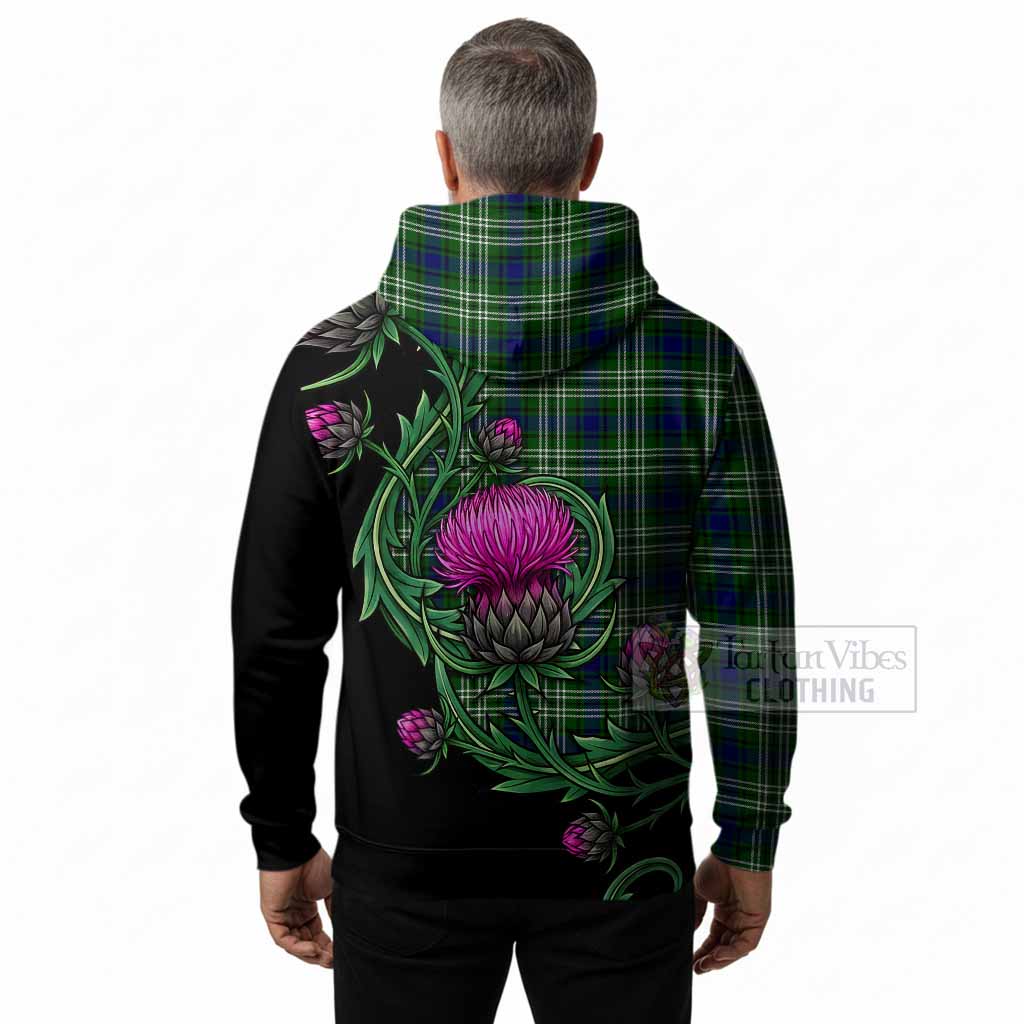 Blackadder Tartan Hoodie Resilient Scottish Thistle
