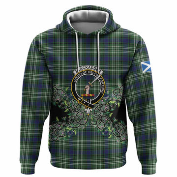 Blackadder Tartan Hoodie Thistle Scottish Spirit