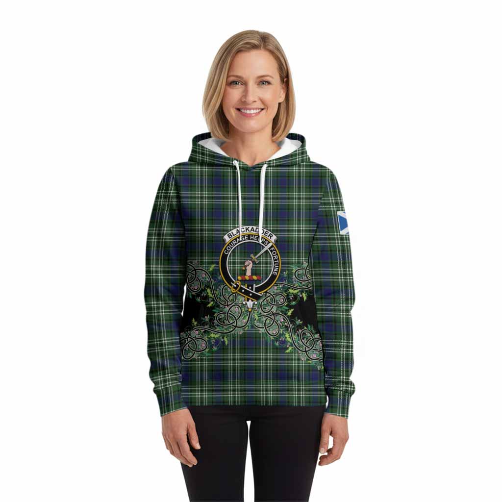 Blackadder Tartan Hoodie Thistle Scottish Spirit