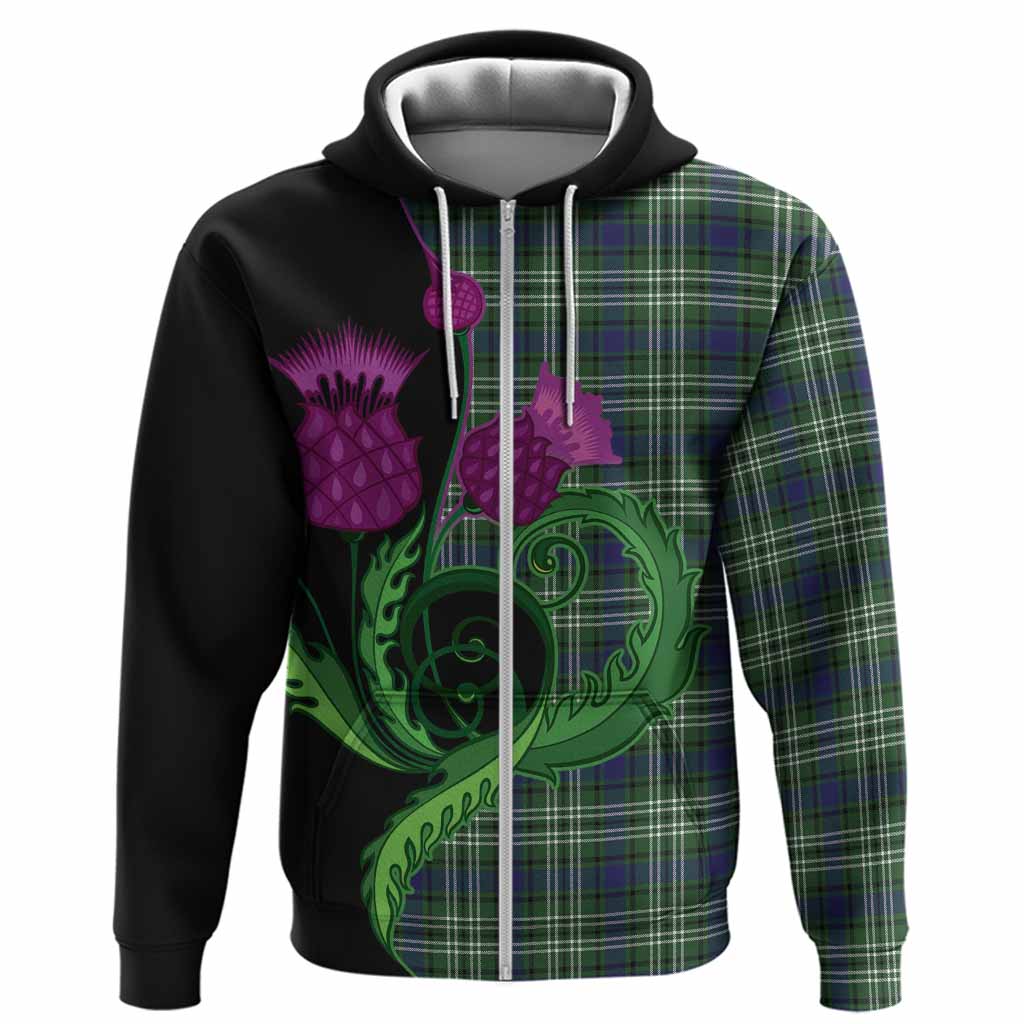 Blackadder Tartan Hoodie Traditional Scottish Thistle