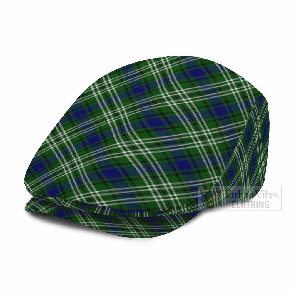 Blackadder Tartan Flat Cap, Jeff Cap Cross Style - Tartan Vibes Clothing