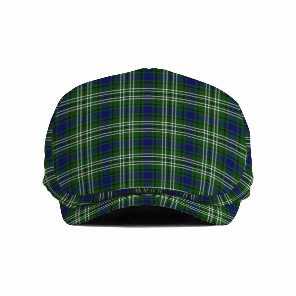 Blackadder Tartan Jeff Cap, Tartan Flat Cap