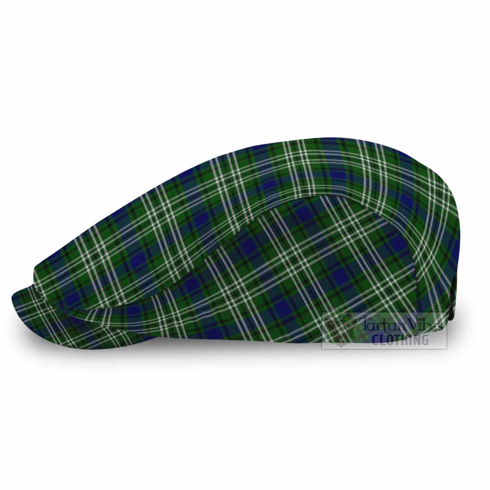 Blackadder Tartan Jeff Cap, Tartan Flat Cap