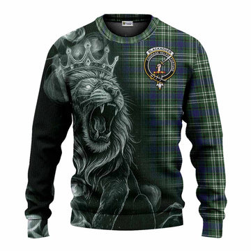 Blackadder Tartan Knitted Sweater Roaring Lion Heritage
