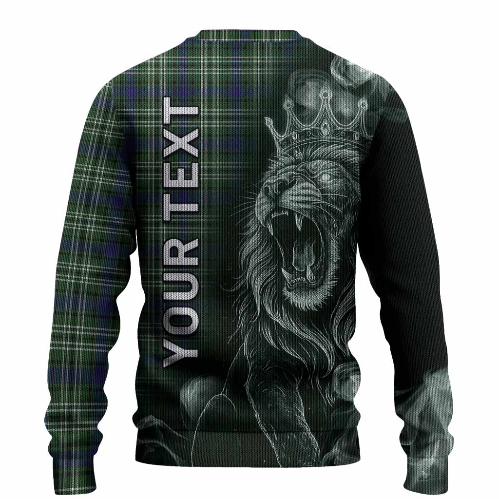 Blackadder Tartan Knitted Sweater Roaring Lion Heritage