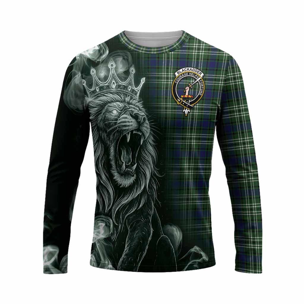 Blackadder Tartan Long Sleeve T-Shirt Roaring Lion Heritage