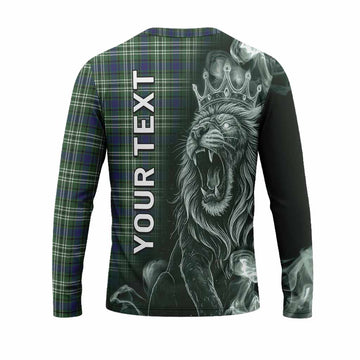 Blackadder Tartan Long Sleeve T-Shirt Roaring Lion Heritage