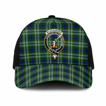 Blackadder Tartan Mesh Trucker Cap with Family Crest