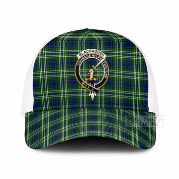 Blackadder Tartan Mesh Trucker Cap with Family Crest