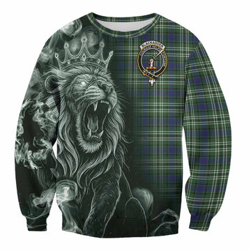 Blackadder Tartan Sweatshirt Roaring Lion Heritage