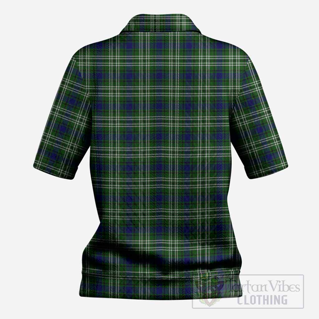 Blackadder Tartan Women’s Polo Sweater Top