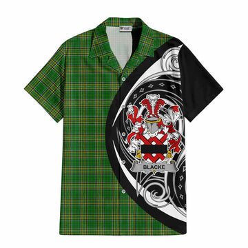 Blacke Irish Clan Hawaiian Shirt Celtic Circle Style