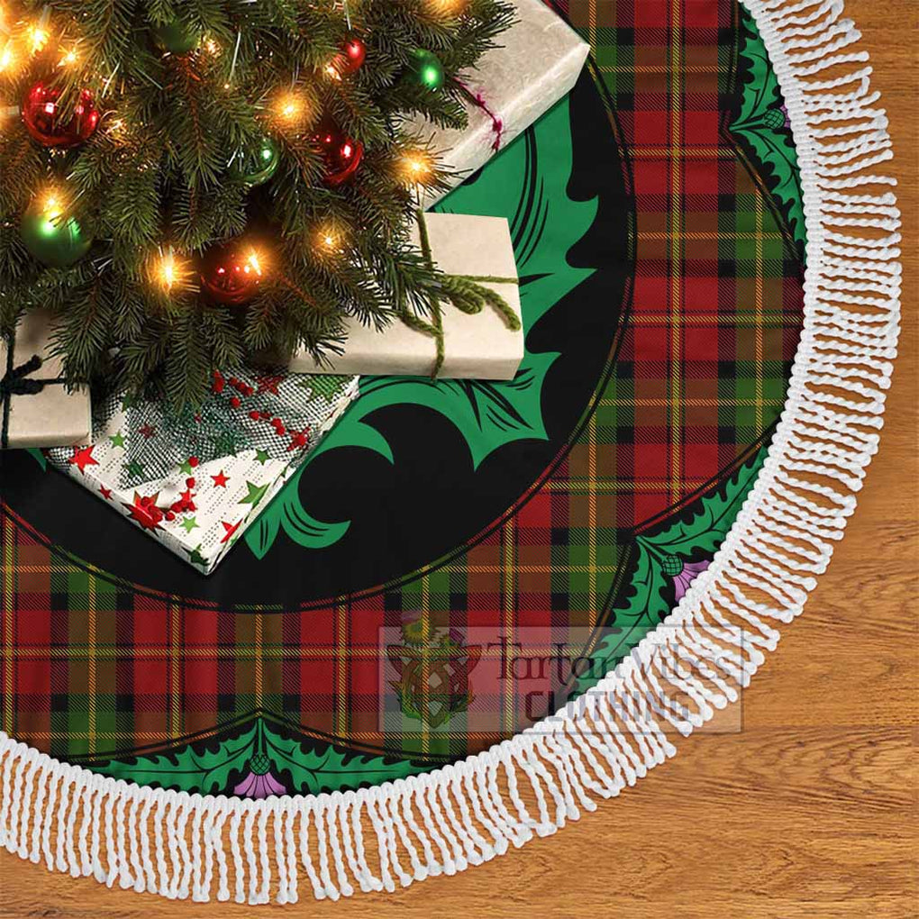 Blackstock Tartan Christmas Tree Skirt Scottish Thistle Style - Tartan Vibes Clothing