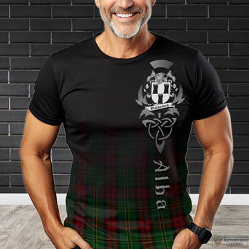 Tartan Vibes Clothing Blackstock Hunting Tartan T-Shirt Featuring Alba Gu Brath Family Crest Celtic Inspired