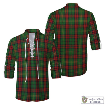 Blackstock Hunting Tartan Men's Scottish Traditional Jacobite Ghillie Kilt Shirt Men - Tartan Vibes Clothing
