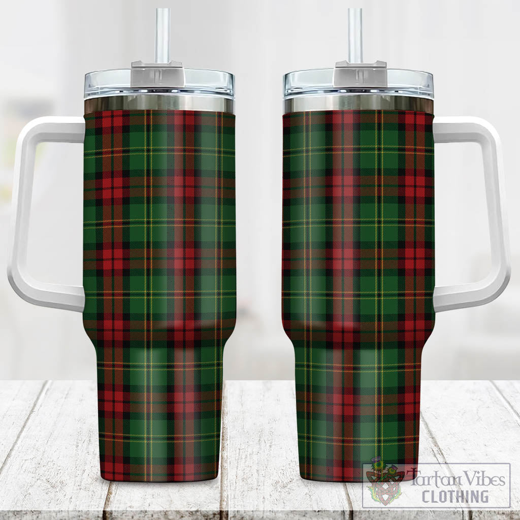 Blackstock Hunting Tartan Tumbler with Handle One Size 40 OZ - Tartan Vibes Clothing