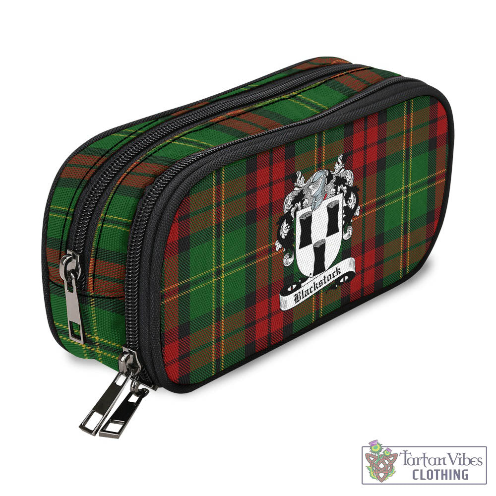 Blackstock Hunting Tartan Pen and Pencil Case with Family Crest - Tartan Vibes Clothing