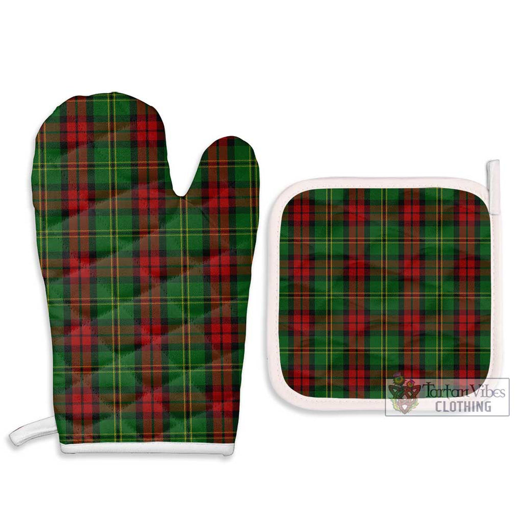 Blackstock Hunting Tartan Combo Oven Mitt & Pot-Holder - Tartan Vibes Clothing