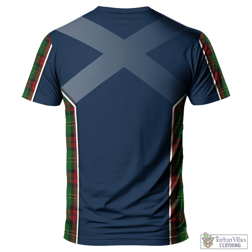 Swinton Tartan T-shirt - Lion Rampant And Celtic Thistle Style main image 0