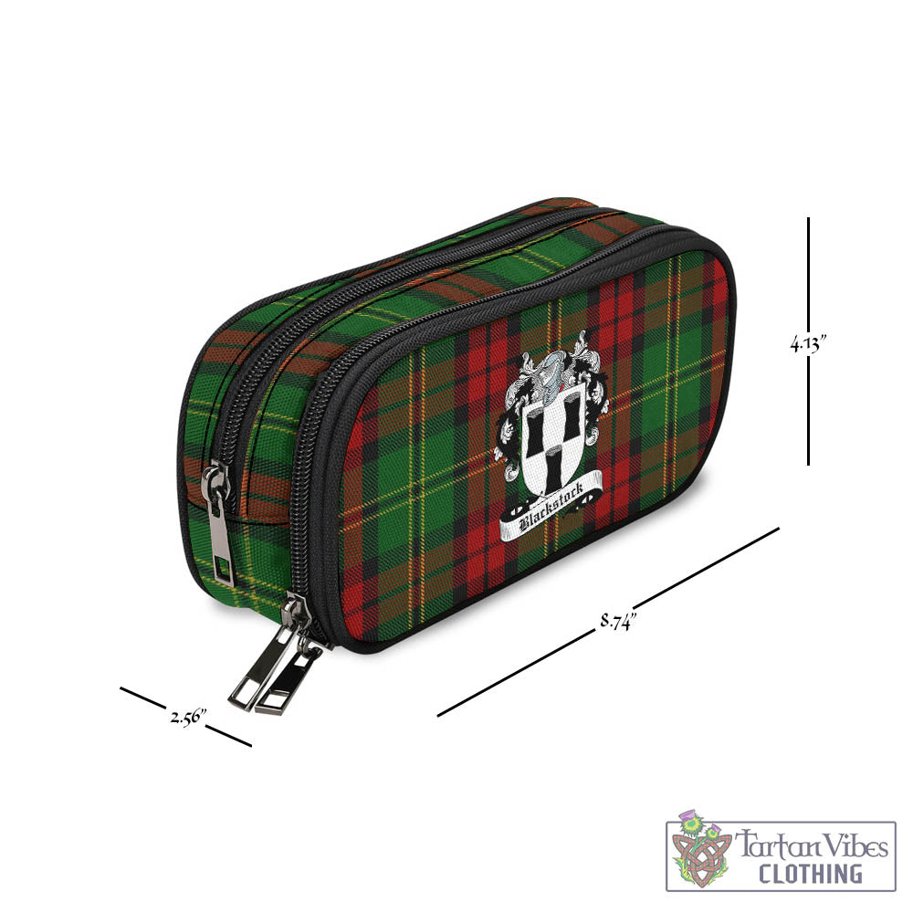 Blackstock Hunting Tartan Pen and Pencil Case with Family Crest - Tartan Vibes Clothing