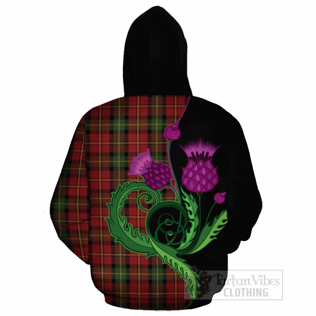 Blackstock Tartan Cotton Hoodie Traditional Scottish Thistle