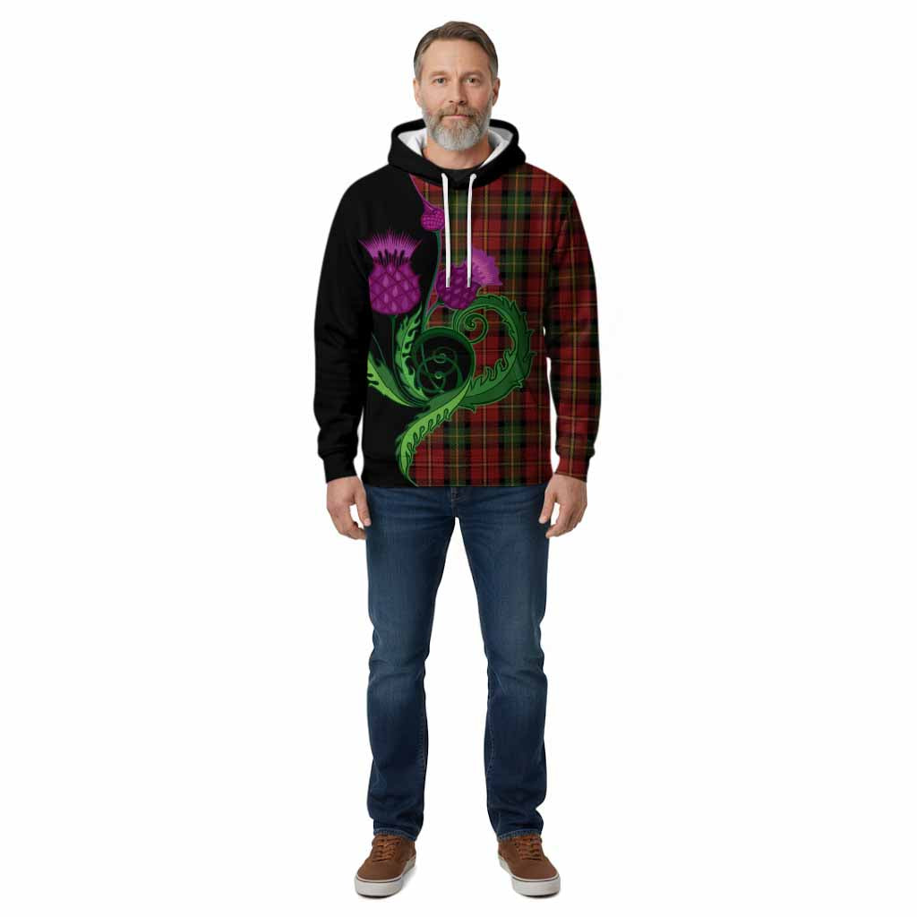 Blackstock Tartan Cotton Hoodie Traditional Scottish Thistle