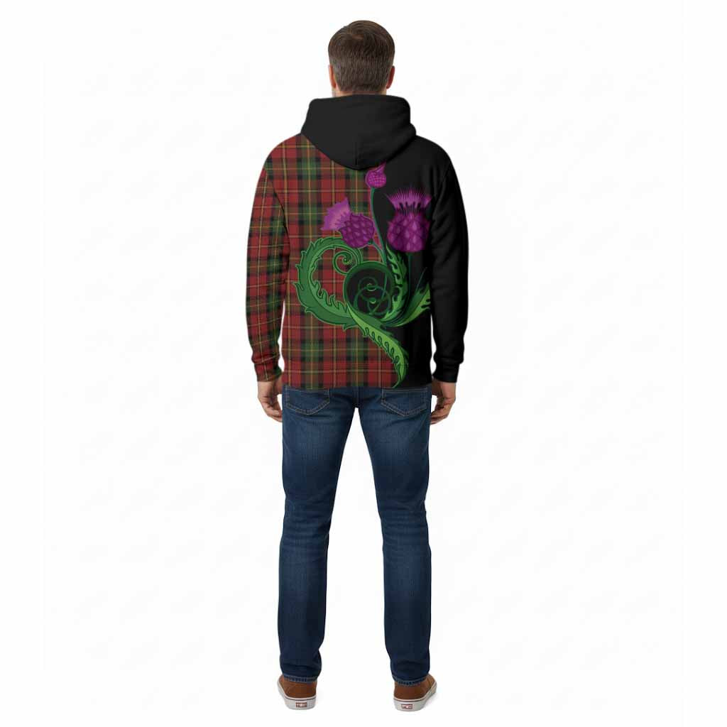 Blackstock Tartan Cotton Hoodie Traditional Scottish Thistle