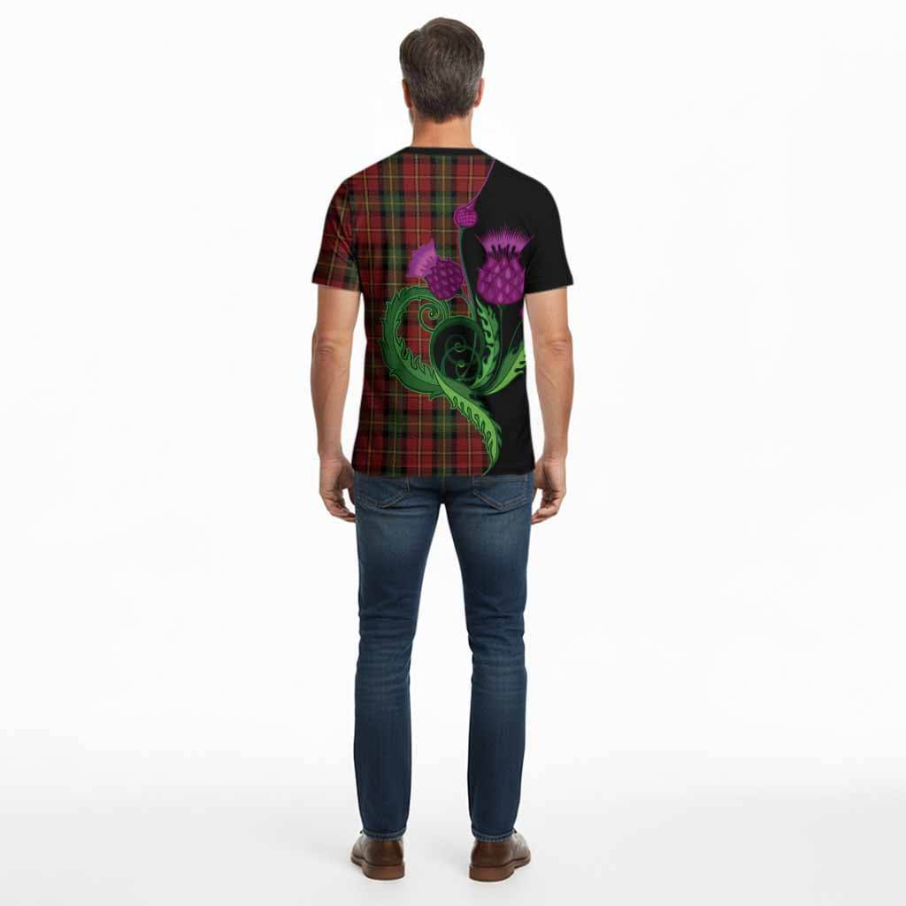 Blackstock Tartan Cotton T-shirt Traditional Scottish Thistle