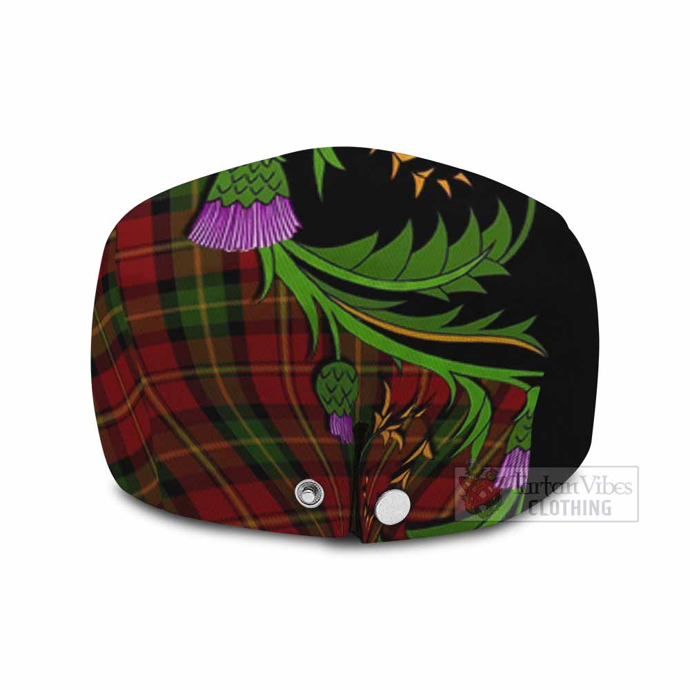 Blackstock Tartan Flat Cap, Jeff Cap Scottish Thistle Pride Heritage Art