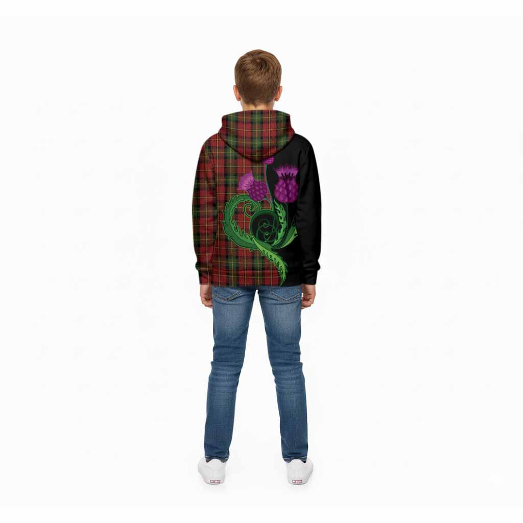 Blackstock Tartan Kid Hoodie Traditional Scottish Thistle
