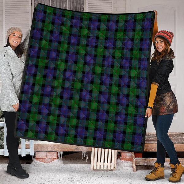 Blair Tartan Quilt Super King Quilt 91" x 110" - Tartan Vibes Clothing
