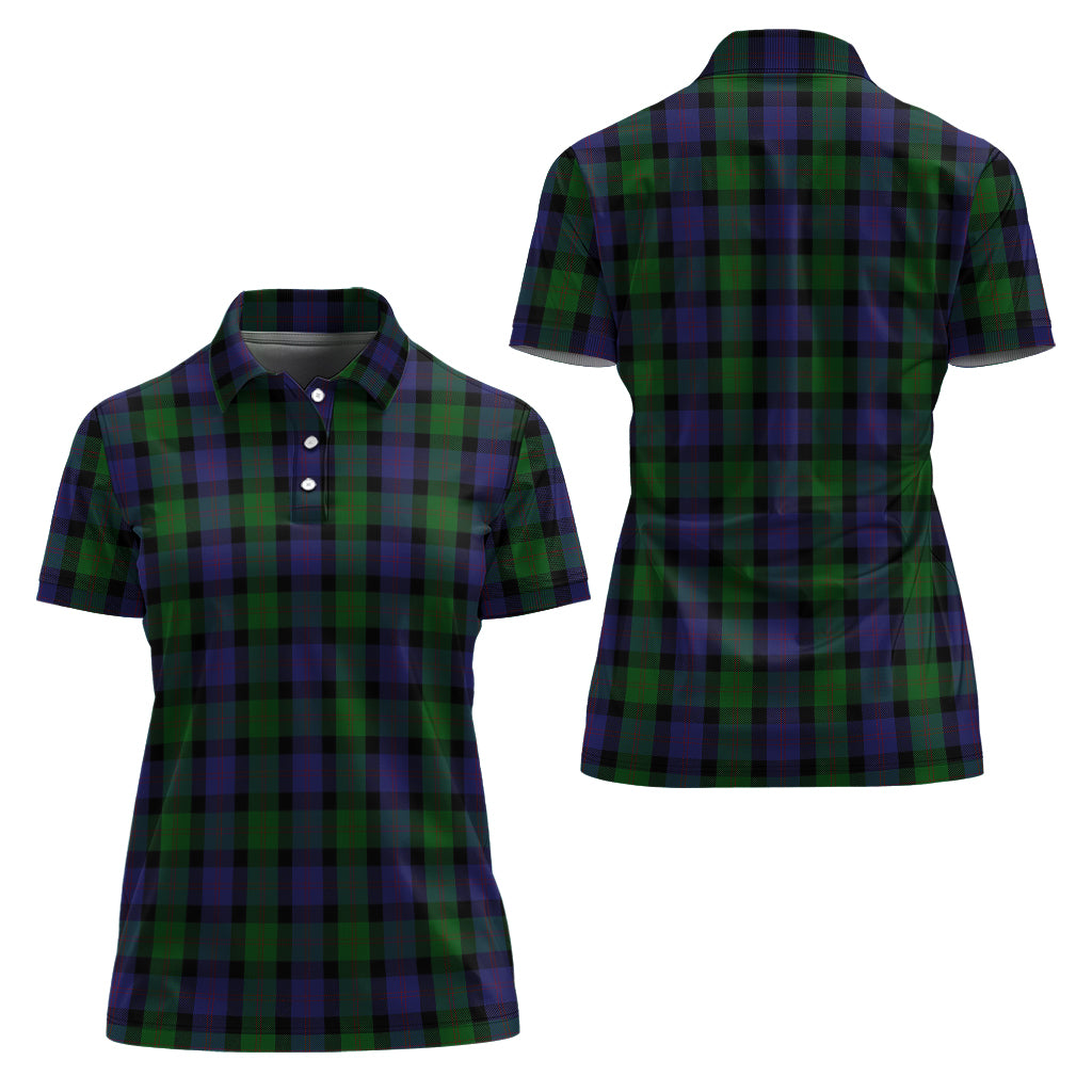 Blair Tartan Polo Shirt For Women Women - Tartanvibesclothing