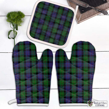 Blair Tartan Combo Oven Mitt & Pot-Holder Combo 1 Oven Mitt & 1 Pot-Holder White - Tartan Vibes Clothing