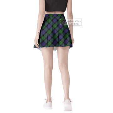 Blair Tartan Women's Plated Mini Skirt