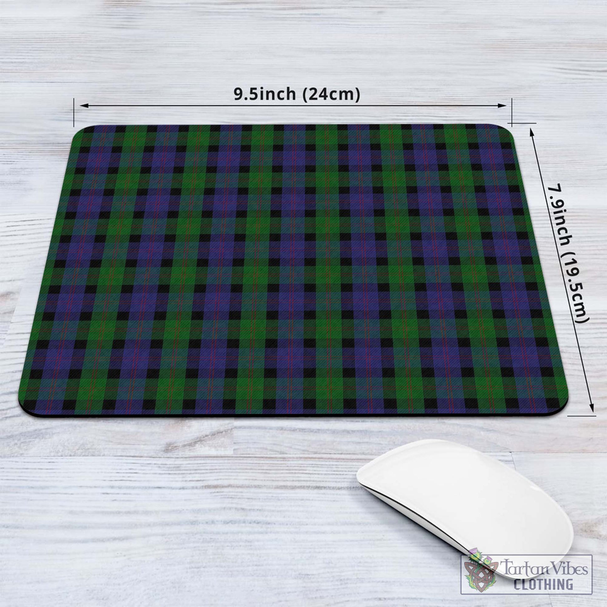 Tartan Vibes Clothing Blair Tartan Mouse Pad