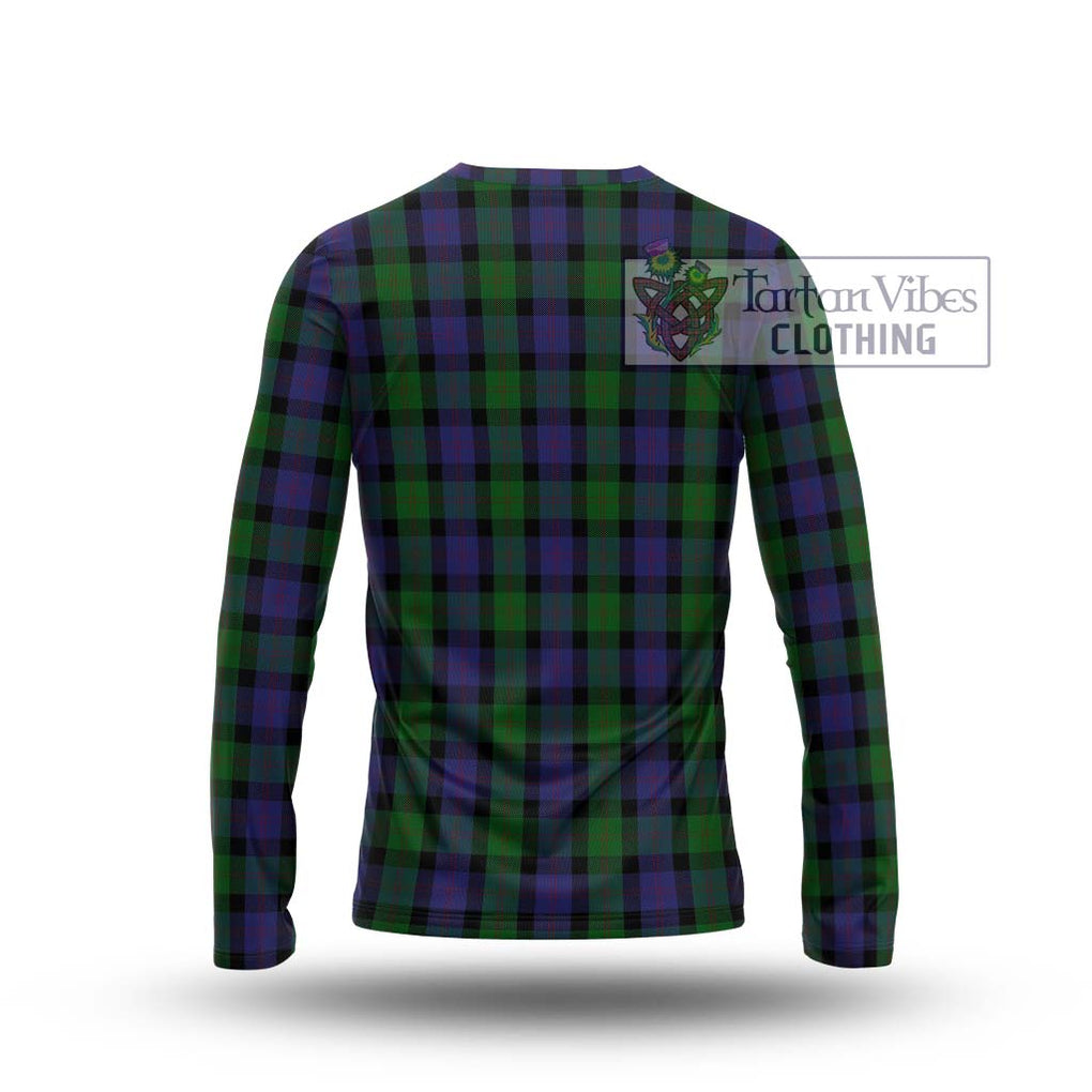 Blair Tartan Long Sleeve T-Shirt with Family Crest DNA In Me Style - Tartanvibesclothing Shop