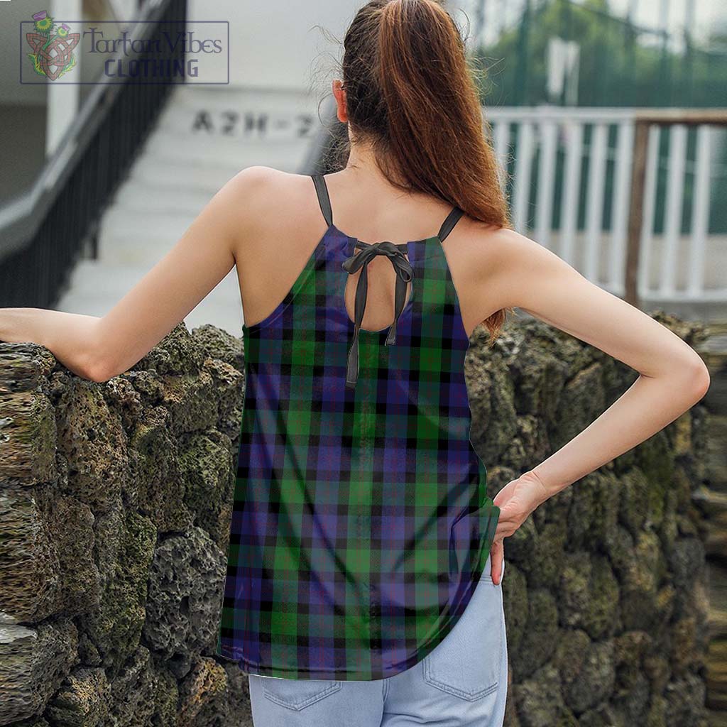 Tartan Vibes Clothing Blair Tartan Loose Halter Neck Camisole