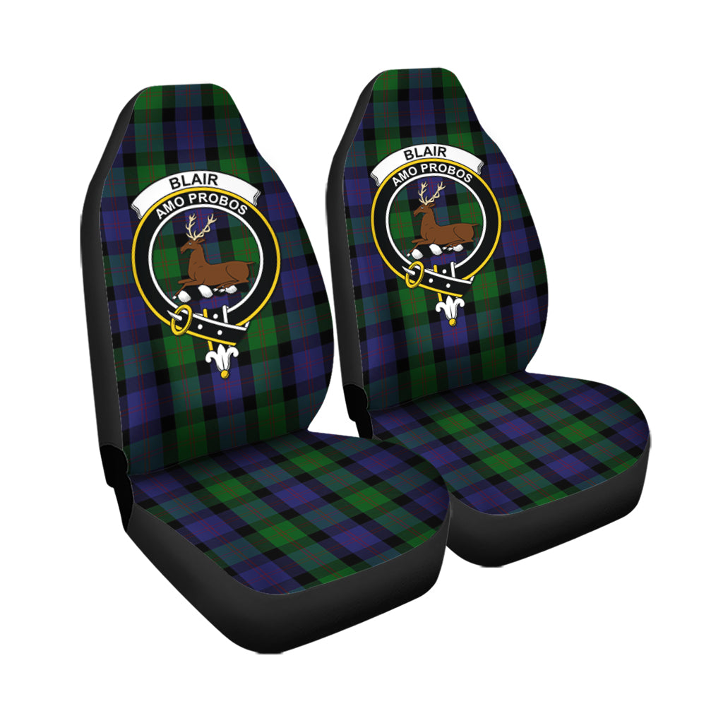 Blair Tartan Car Seat Cover with Family Crest - Tartanvibesclothing