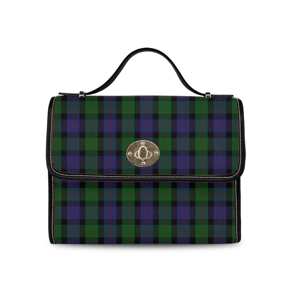 Blair Tartan Leather Strap Waterproof Canvas Bag - Tartanvibesclothing