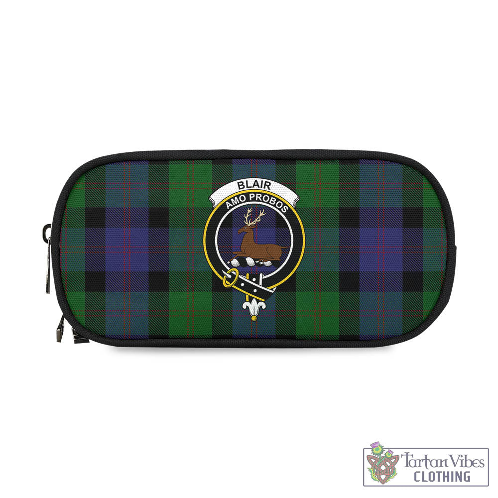 Tartan Vibes Clothing Blair Tartan Pen and Pencil Case with Family Crest