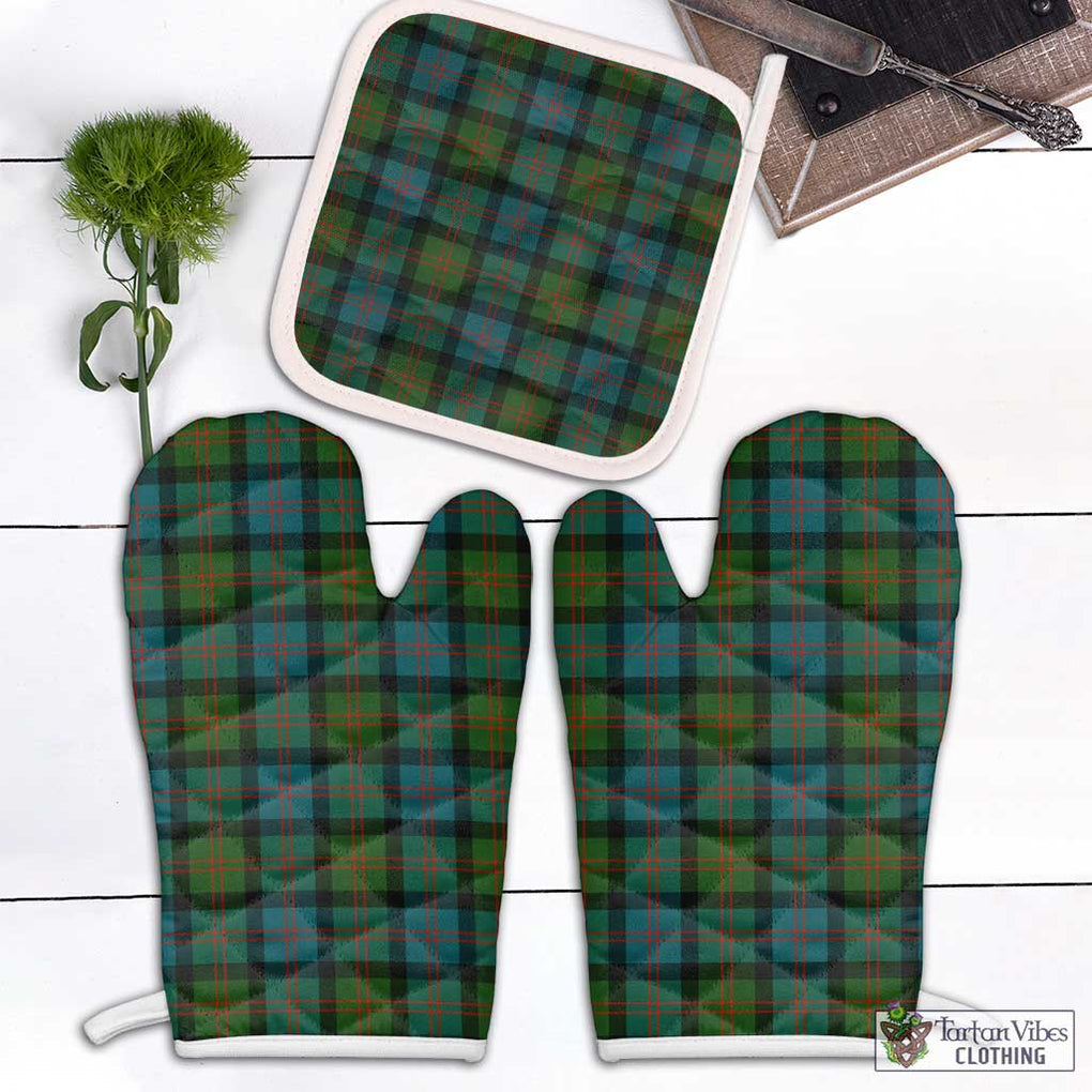 Blair Ancient Tartan Combo Oven Mitt & Pot-Holder Combo 1 Oven Mitt & 1 Pot-Holder White - Tartan Vibes Clothing