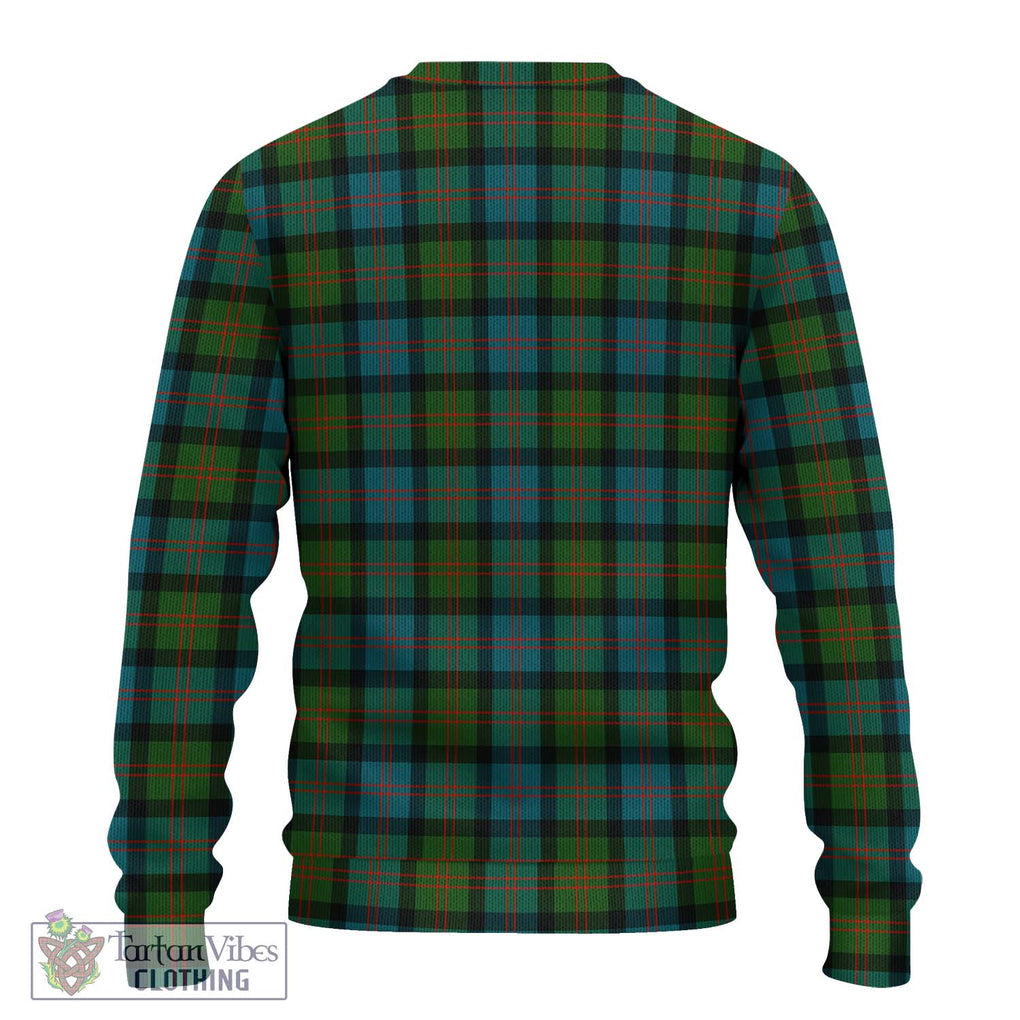 Blair Ancient Tartan Knitted Sweater with Family Crest DNA In Me Style - Tartanvibesclothing Shop