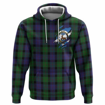 Blair Clan Crest In Me Tartan Hoodie Scotland Flag Style