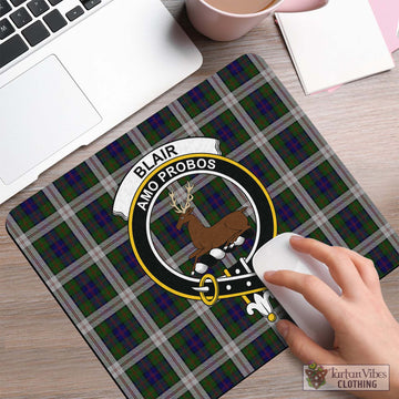 Blair Dress Tartan Mouse Pad with Family Crest