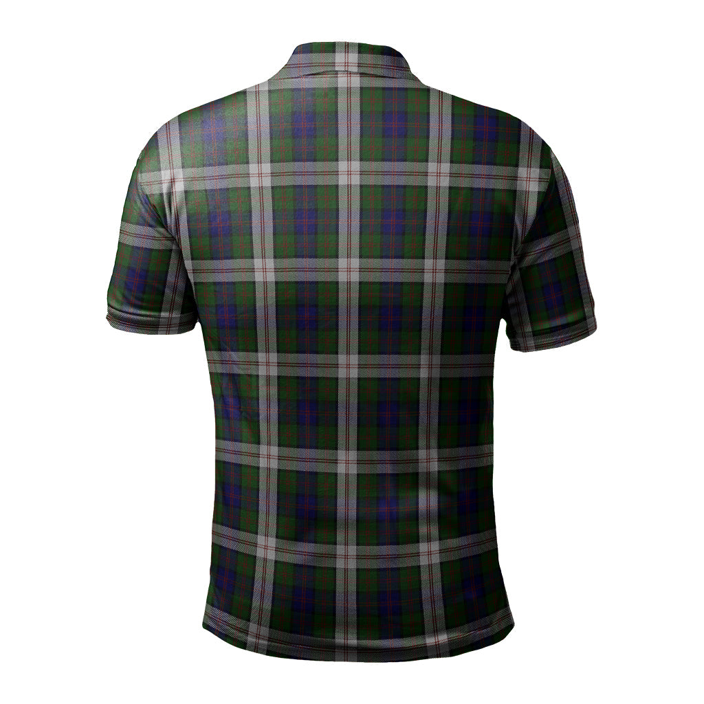 Blair Dress Tartan Men's Polo Shirt with Family Crest - Tartanvibesclothing