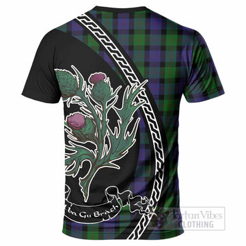 Blair Family Crest Tartan T-Shirt Alba Thistle Inspired - Tartan Vibes Clothing