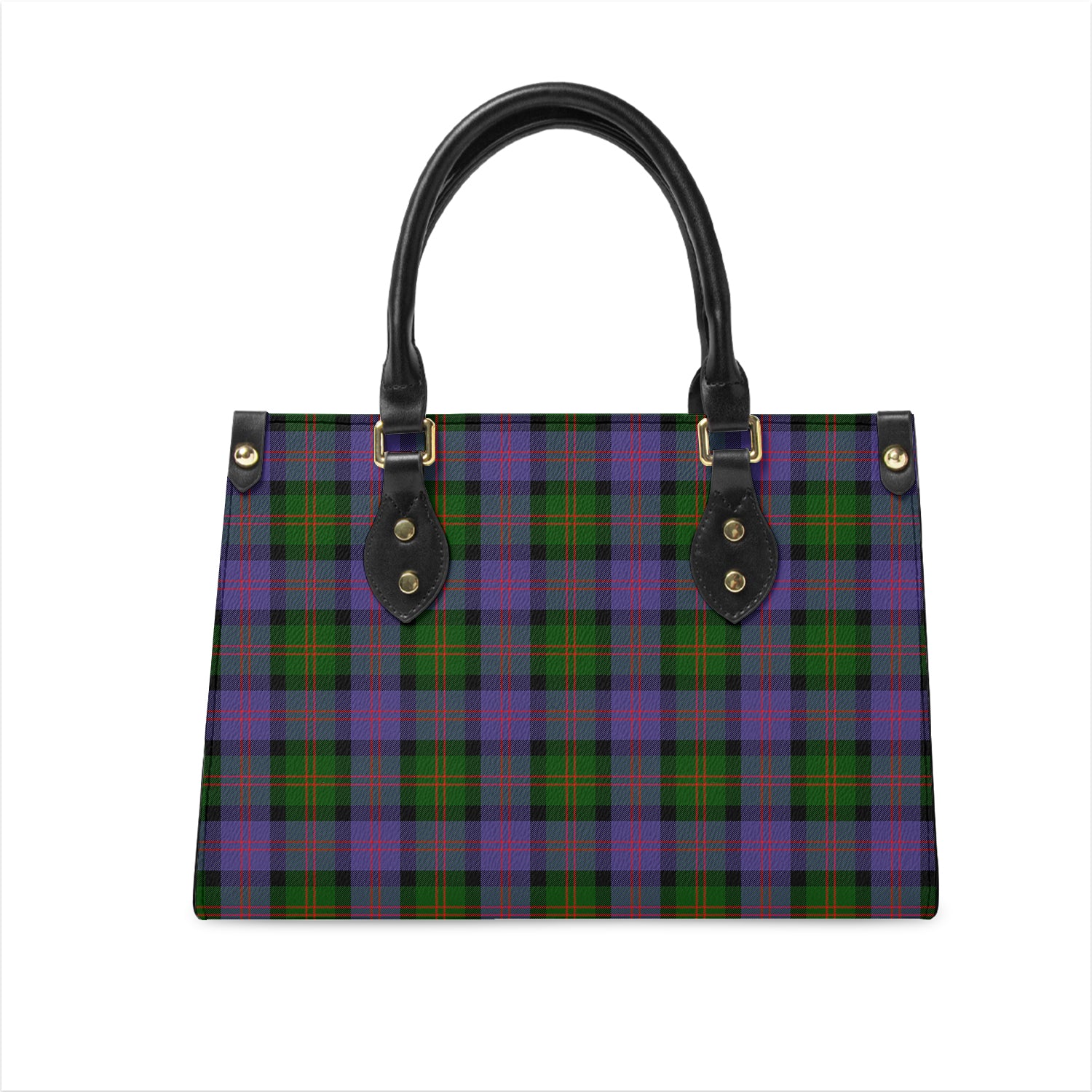 Blair Modern Tartan Leather Bag One Size 29*11*20 cm - Tartanvibesclothing